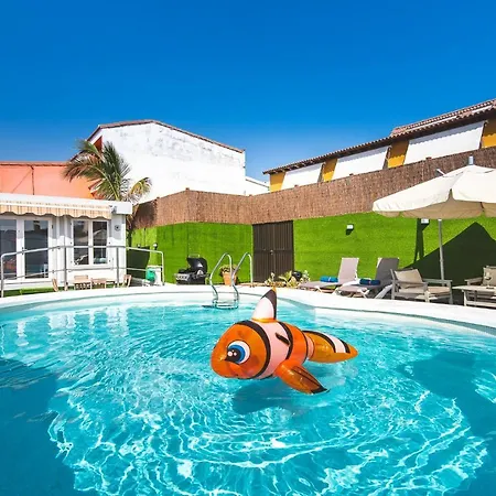Paraiso En La Playa. Private Heated Pool Villa La Estrella (Gran Canaria)
